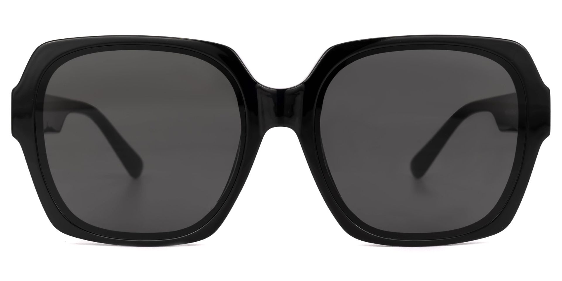 Leary Noir Géométrique Lunettes solaires0