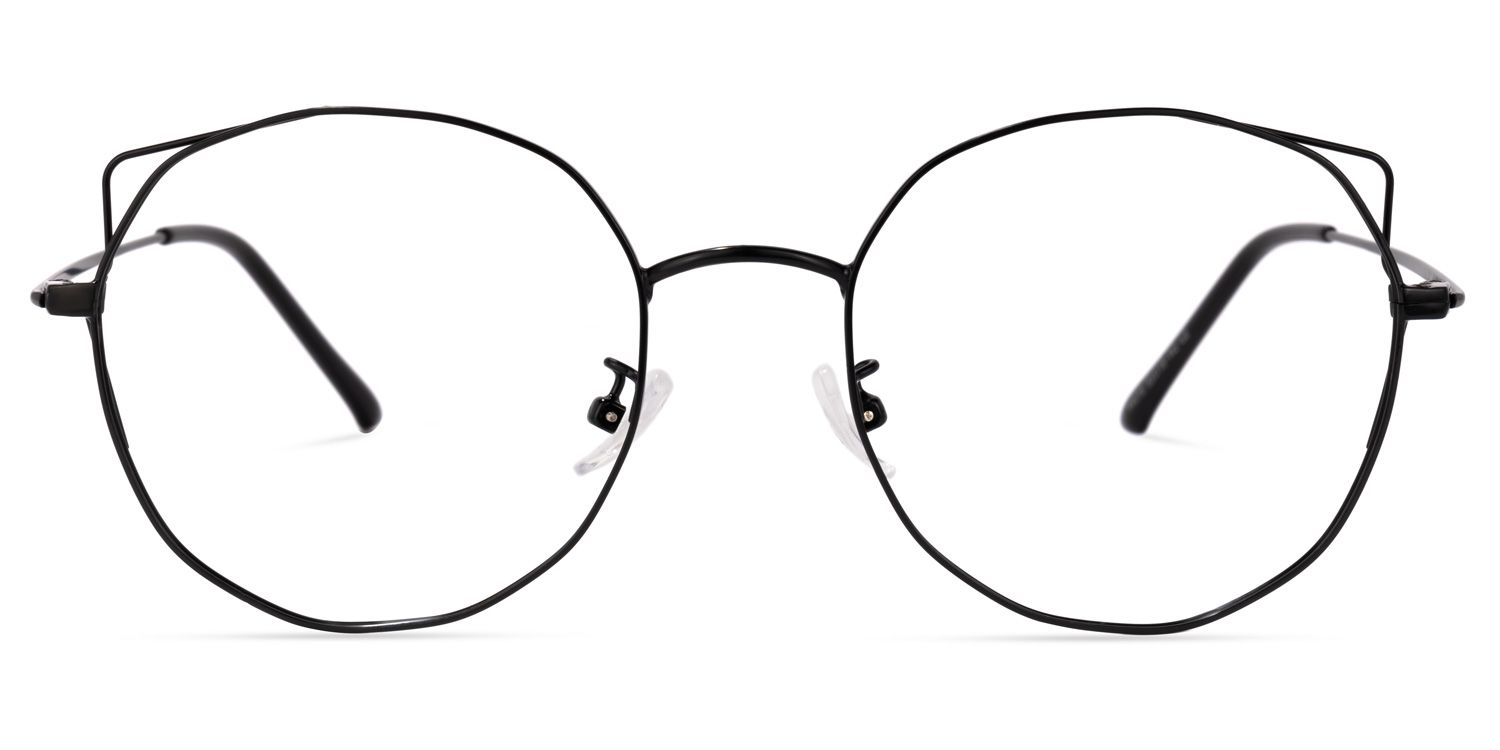 LaRue Lunettes géométriques noires 0