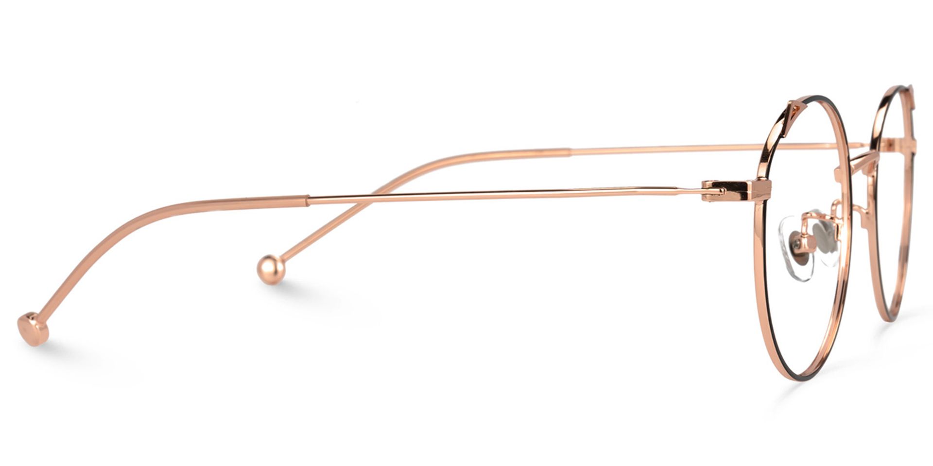 Chadwick Noir Or Cateye Lunettes2