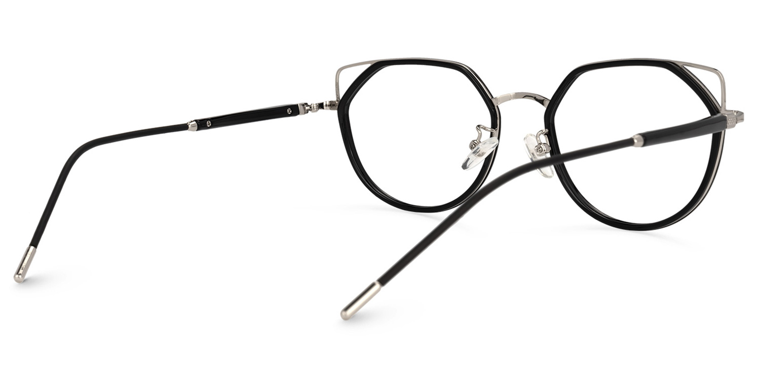 Mathilda Noir Cateye Lunettes3