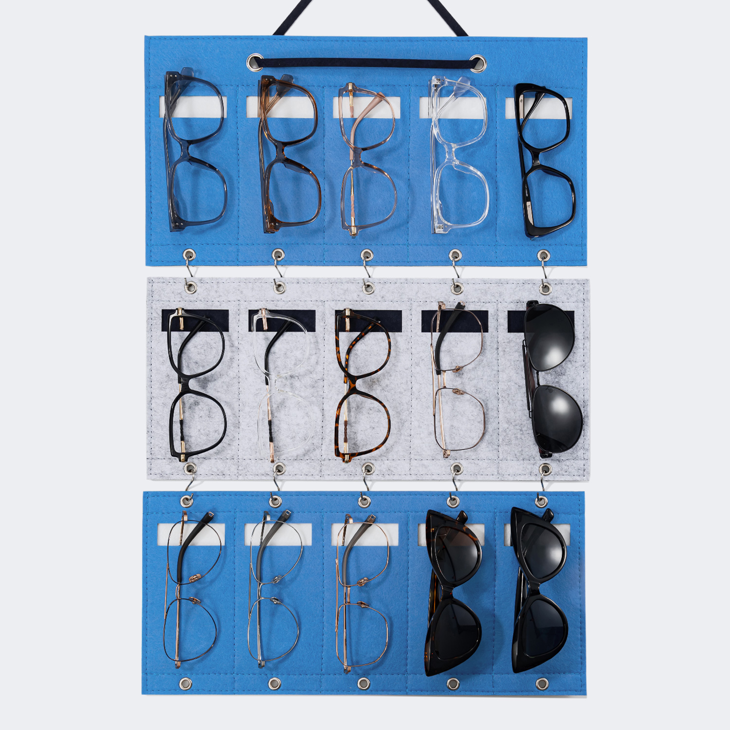 Pratique bleu Classes Sacs suspendus bonne-image