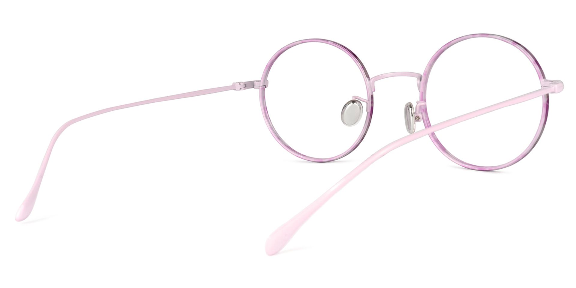 Oboth Rose Ronde Lunettes3