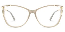 Yomary Gris Cat-eye lunettes0