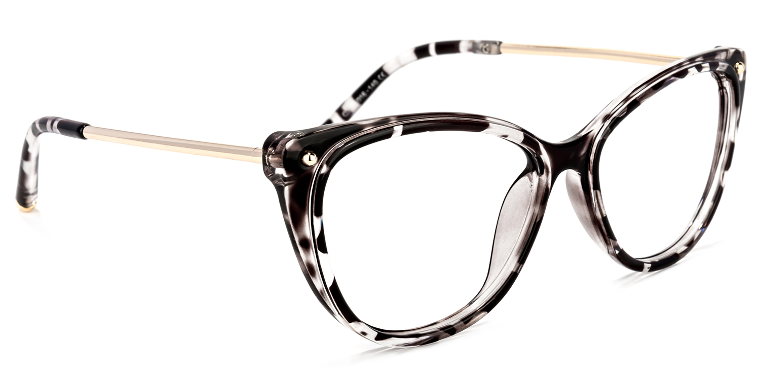 Hancock Noir Tortue Cateye Lunettes1