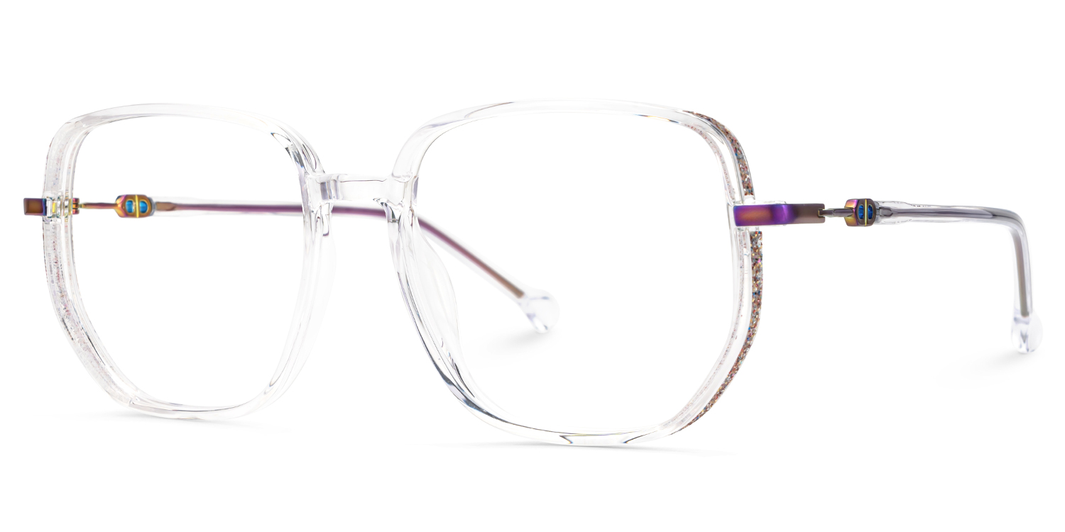 Joana Cristal Géométrique Lunettes2