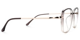 Haygood Marron Cat-eye lunettes2