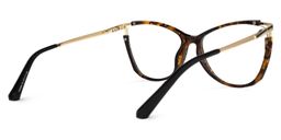 Hannah Tortue Cat-eye lunettes2