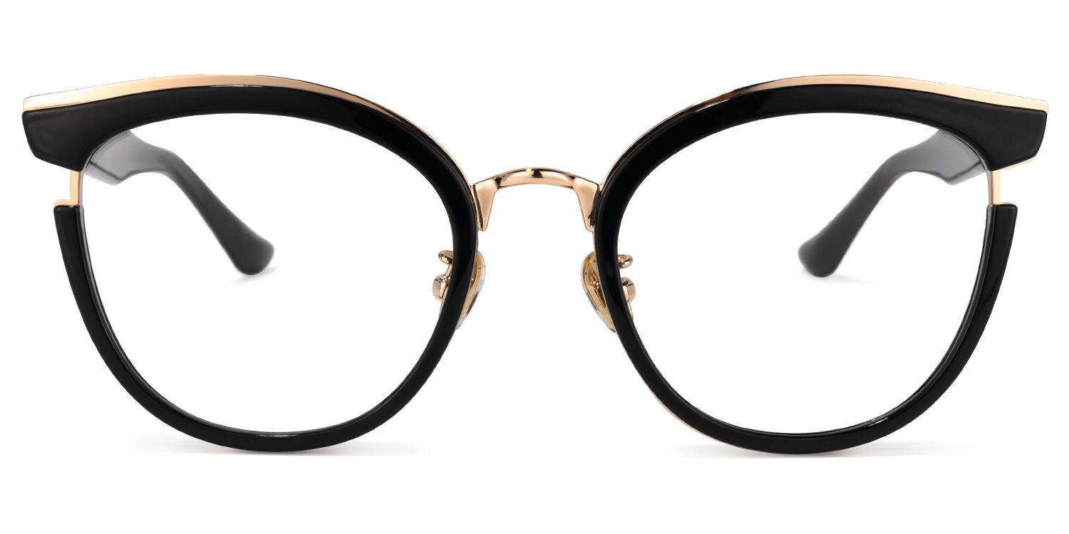 Laraine Noir Cateye Lunettes0