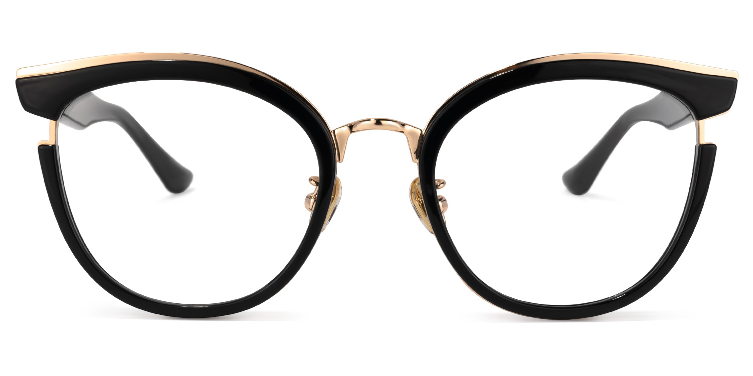 Laraine Noir Cateye Lunettes0