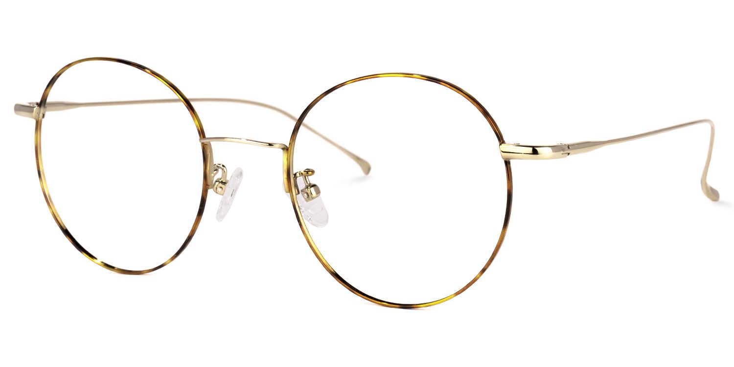 Spalding Lunettes rondes Tortoise1