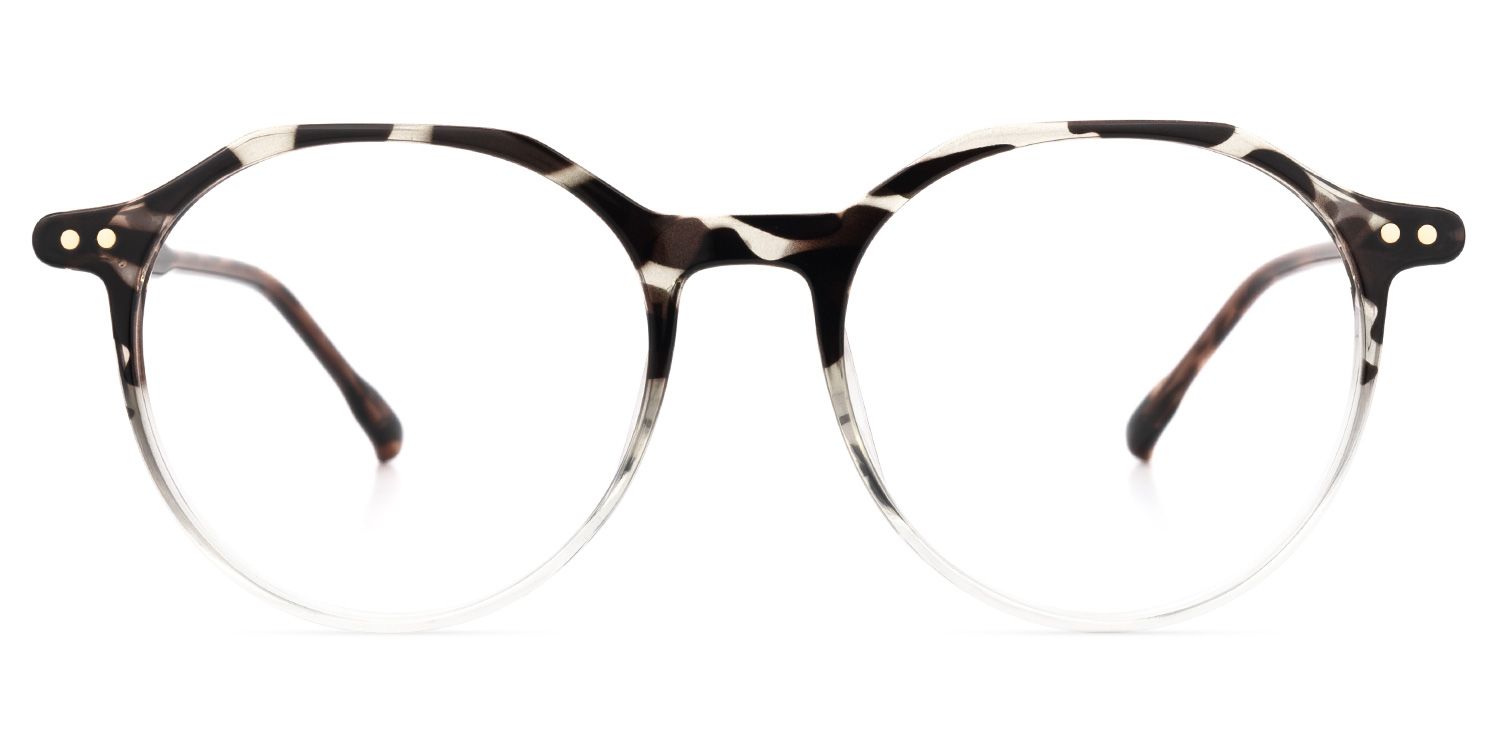 Timon Marron Tortue Ronde Lunettes0