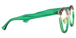 Laraine Vert Cat-eye lunettes2