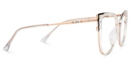 Estrada Noir Cristal Cat-eye lunettes2
