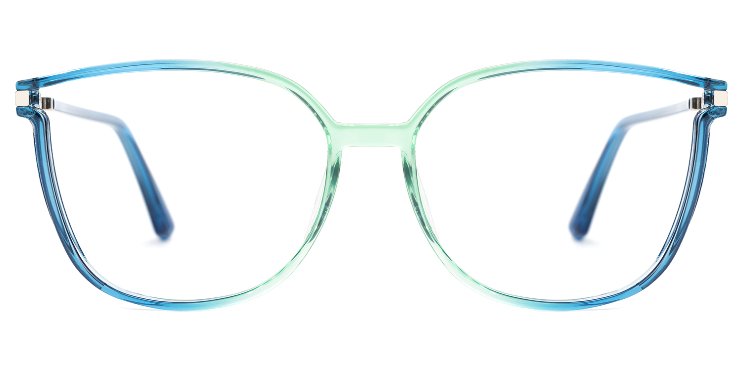 Rodz Bleu-Vert Carré Lunettes 0