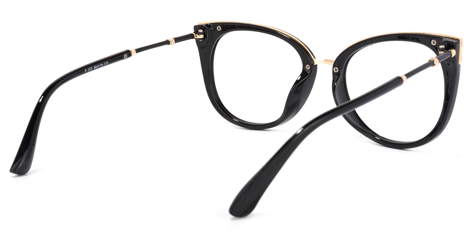 Dalton Lunettes Cateye Noir5