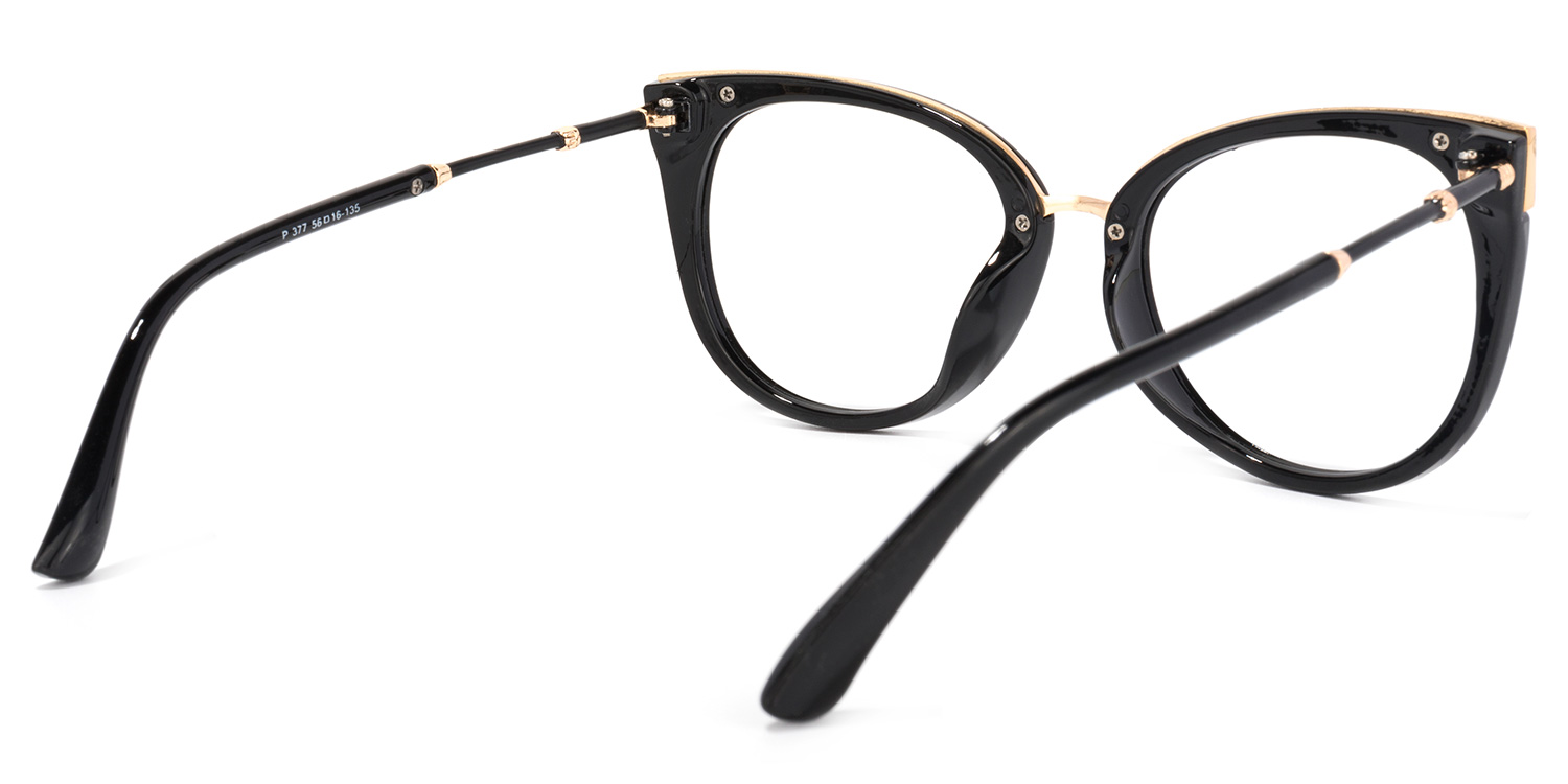 Dalton Lunettes Cateye Noir5