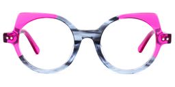 Gilbert Gris Cat-eye lunettes0