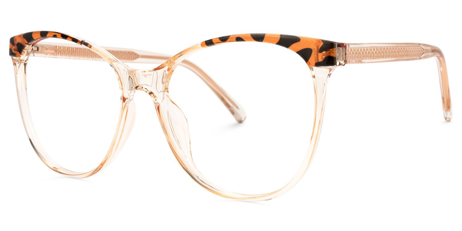 Nelson Cristal Cateye Lunettes1