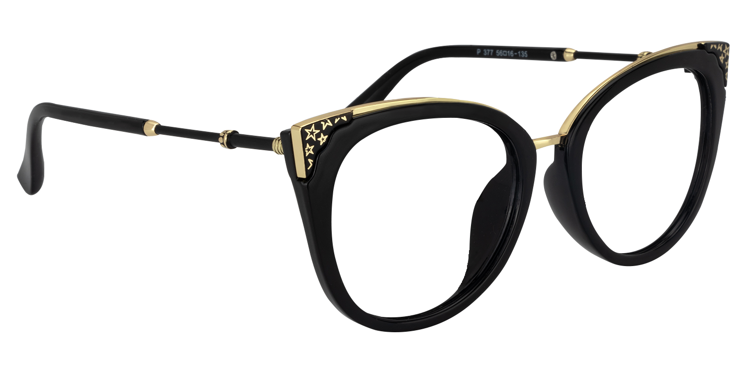 Dalton Lunettes Cateye Noir3