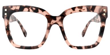 Minguela Rose Tortue Carré Lunettes