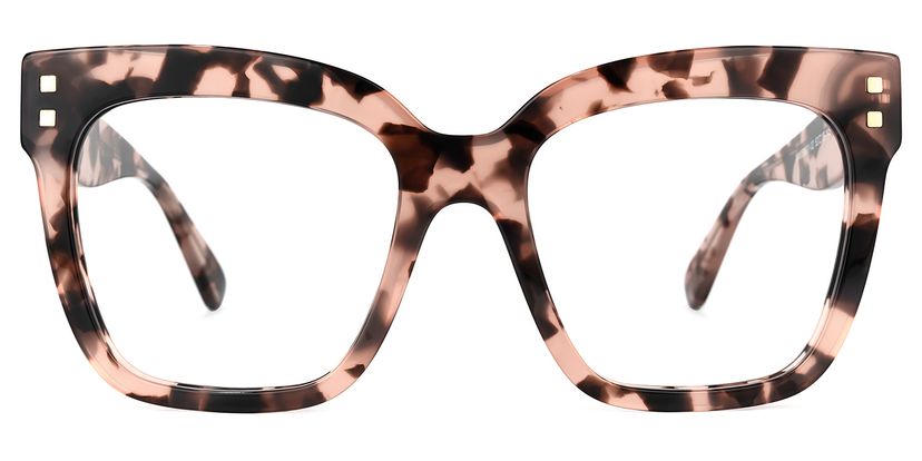 Minguela Rose Tortue Carré lunettes