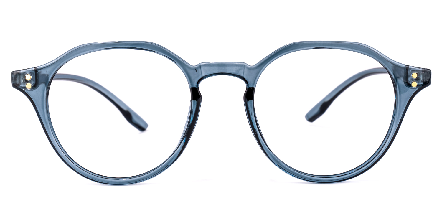 Jamin Bleue Ronde Lunettes0