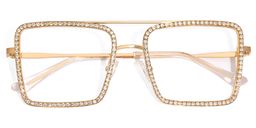Diva Or Carré lunettes0