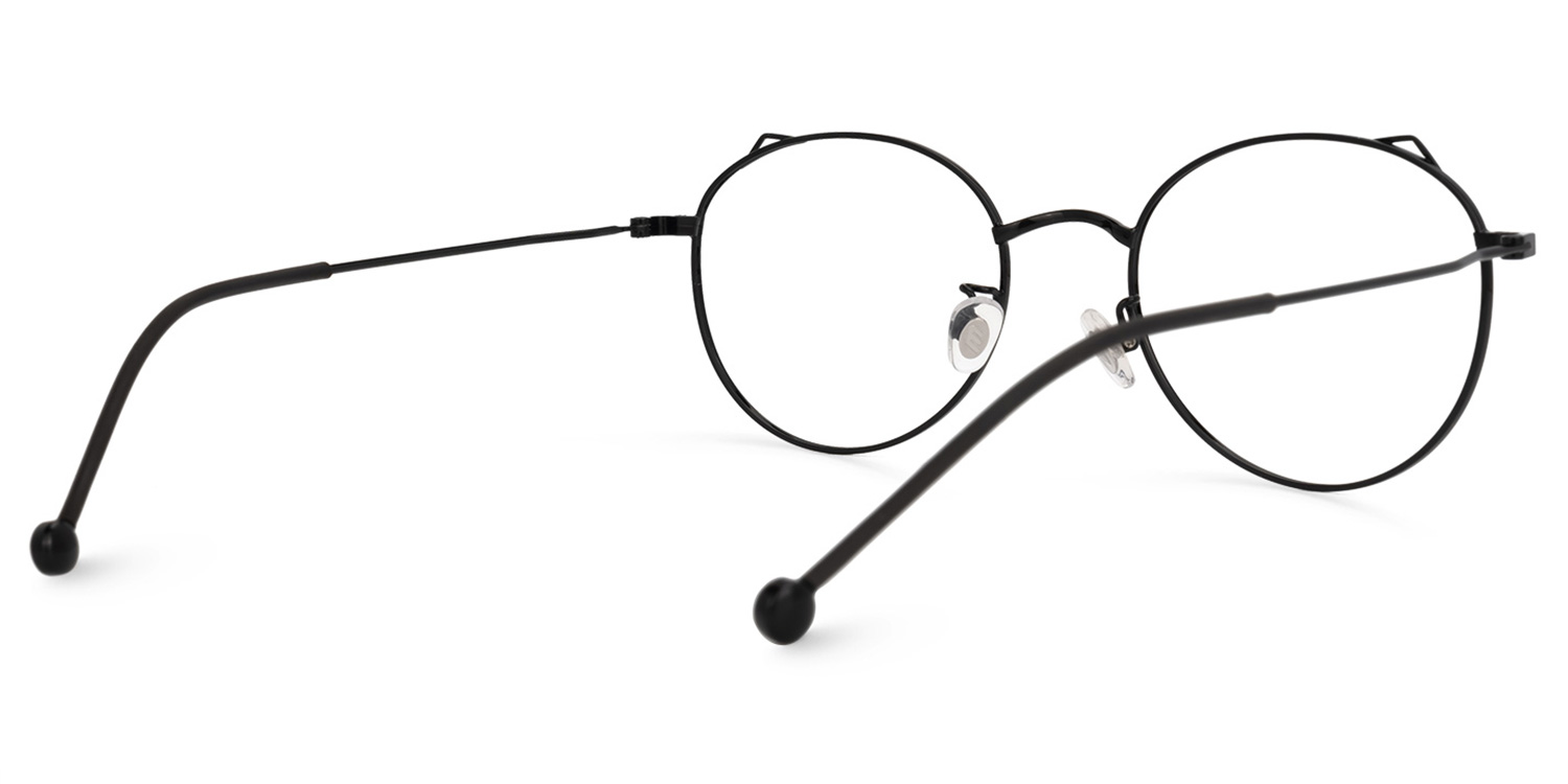 Chadwick Noir Cateye Lunettes2