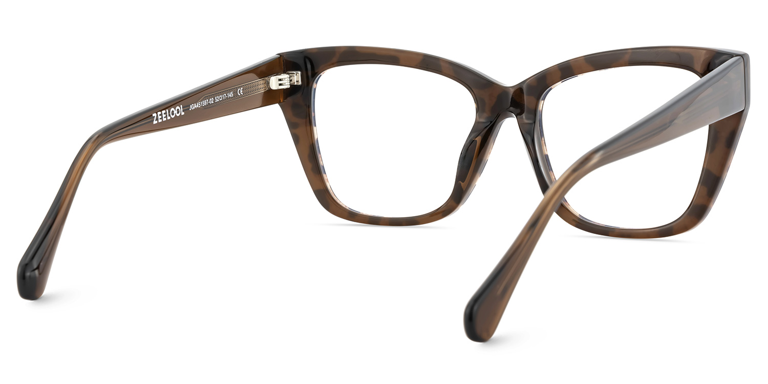 Tessia Léopard Marron Carré Luenttes4