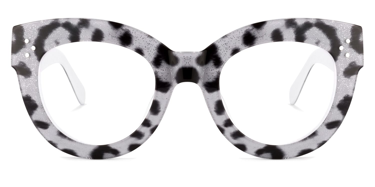 Torres Gris Léopard Cat Eye Lunettes0