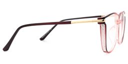 Annalisa Rouge Carré lunettes2