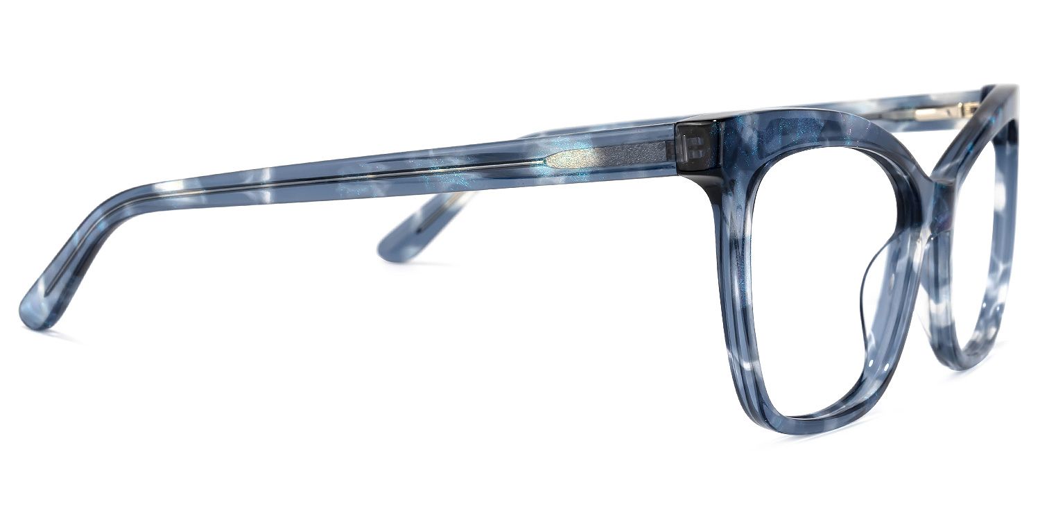 Richardson Bleue Cateye Lunettes4