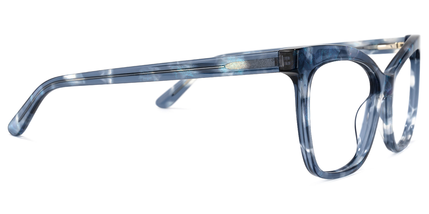 Richardson Bleue Cateye Lunettes4