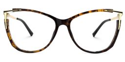 Hannah Tortue Cat-eye lunettes0