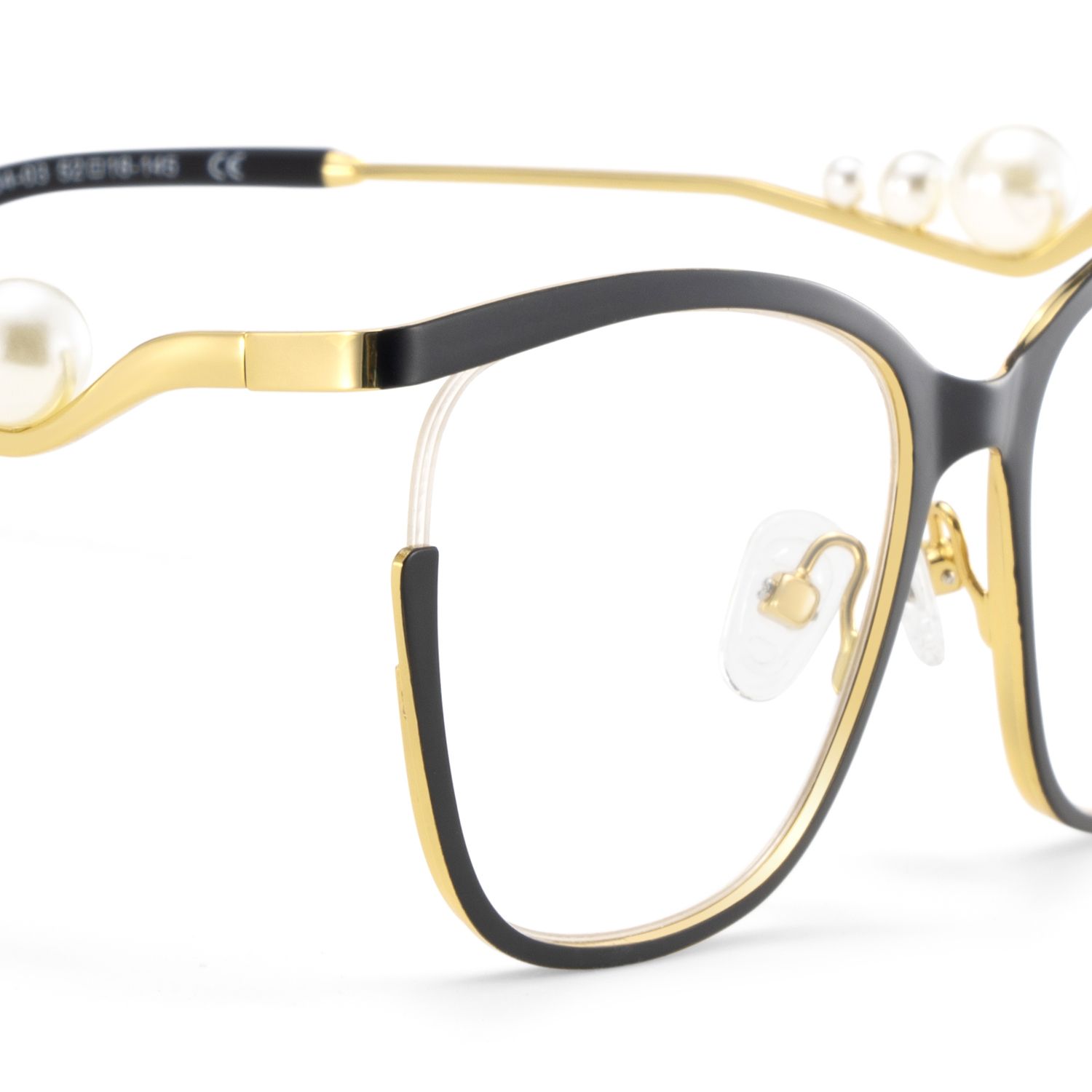 Aria Noir Papillon Lunettes4