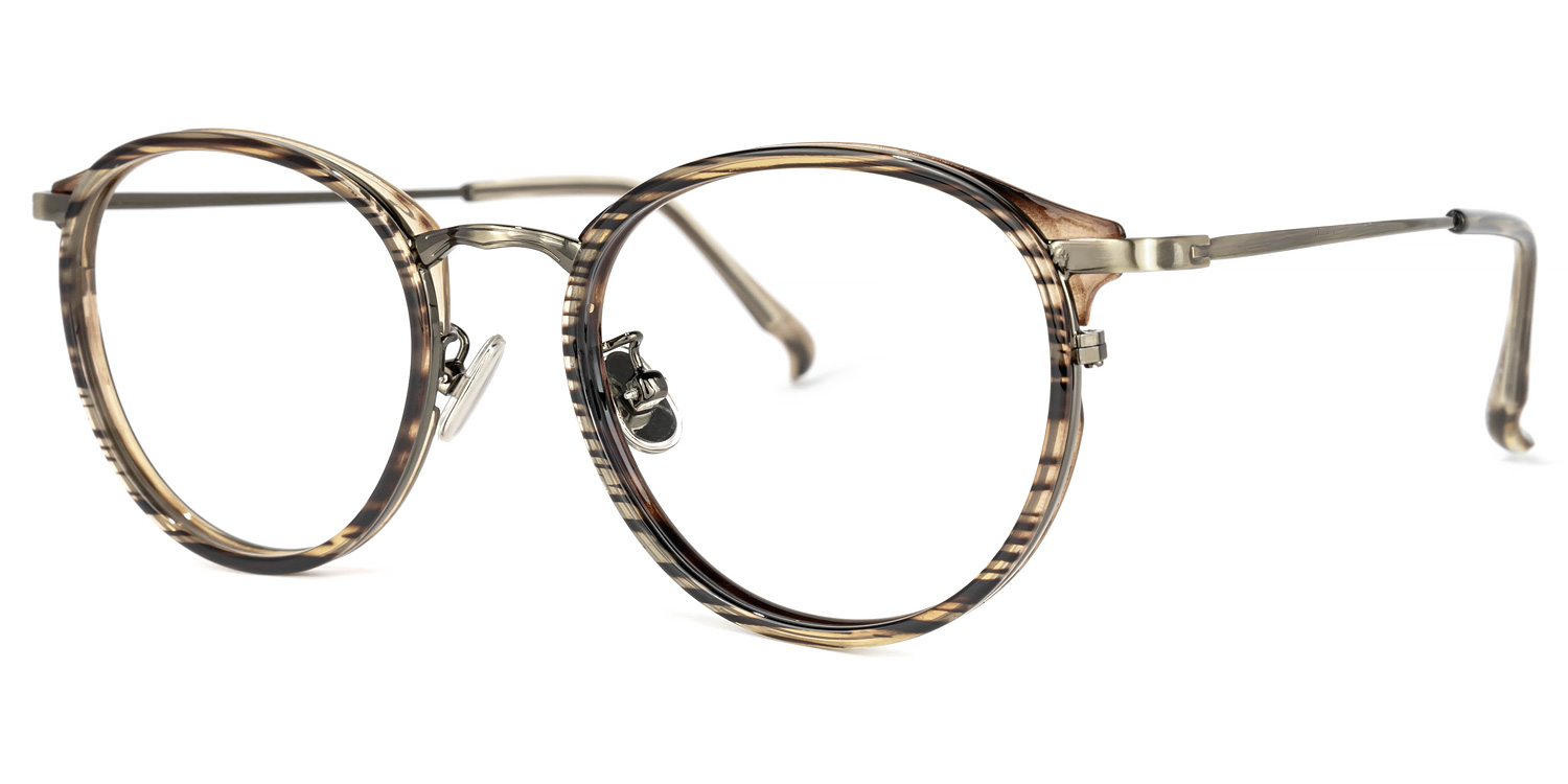 Xantara Lunettes rondes écaille noire 1