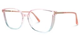 Rodz Rose-Bleue Carré lunettes1