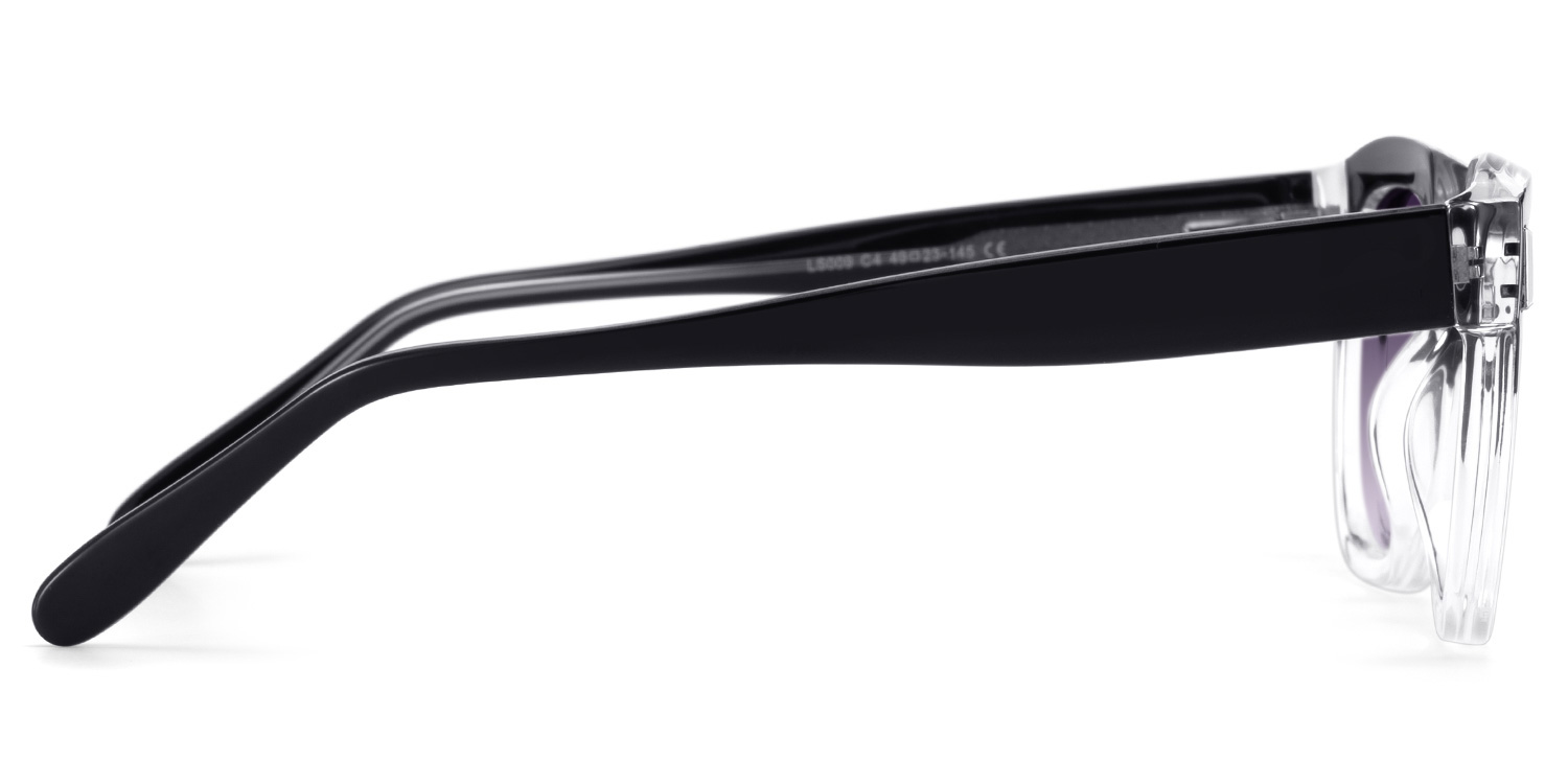 Nia Noir Cristal Carré Solaires3