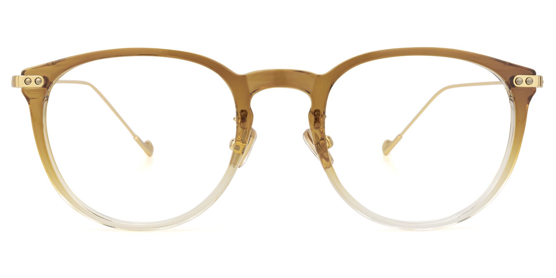 Maruchy Jaune Ronde Lunettes0