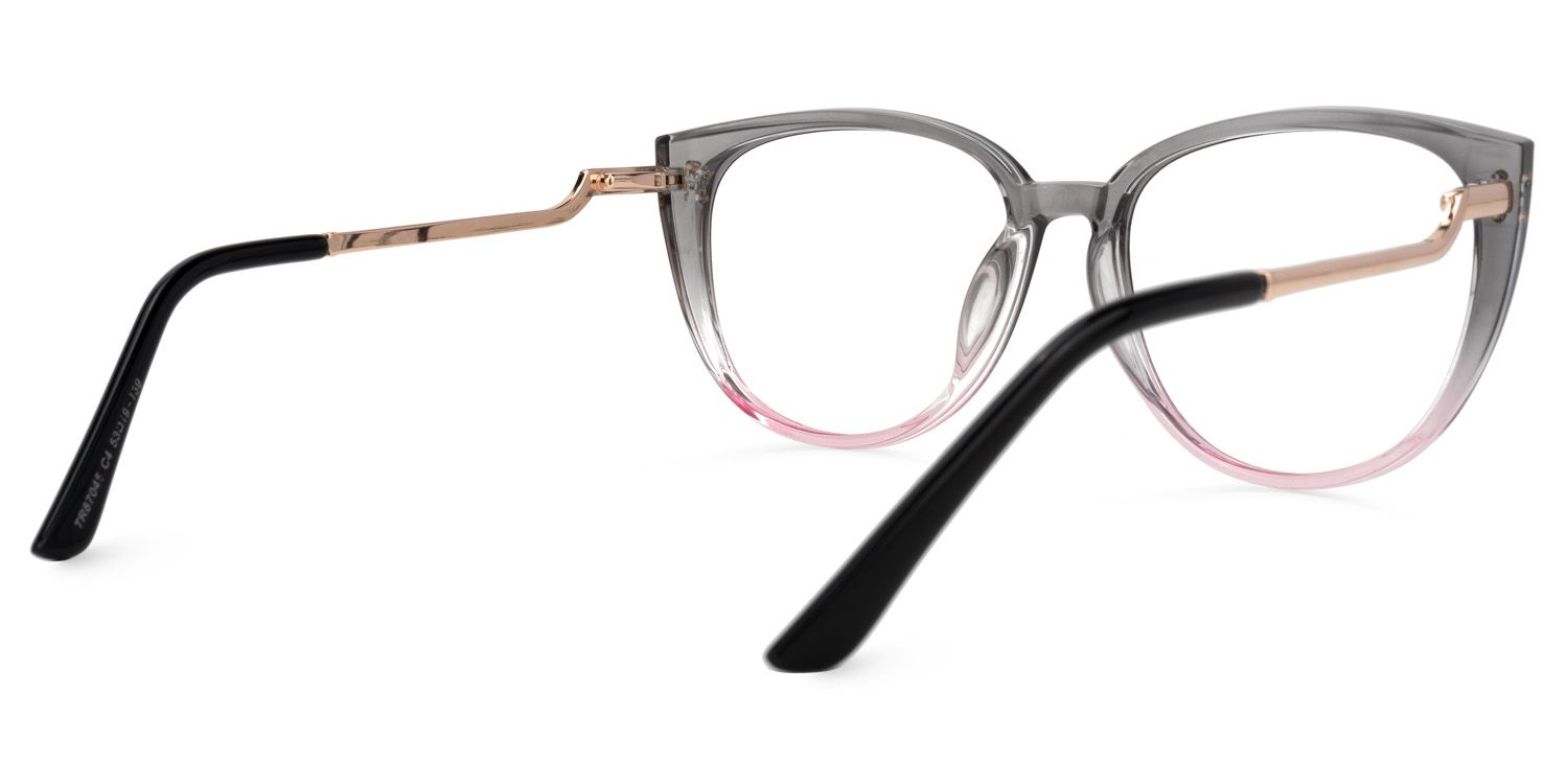 Cara Noir Cateye Lunettes3