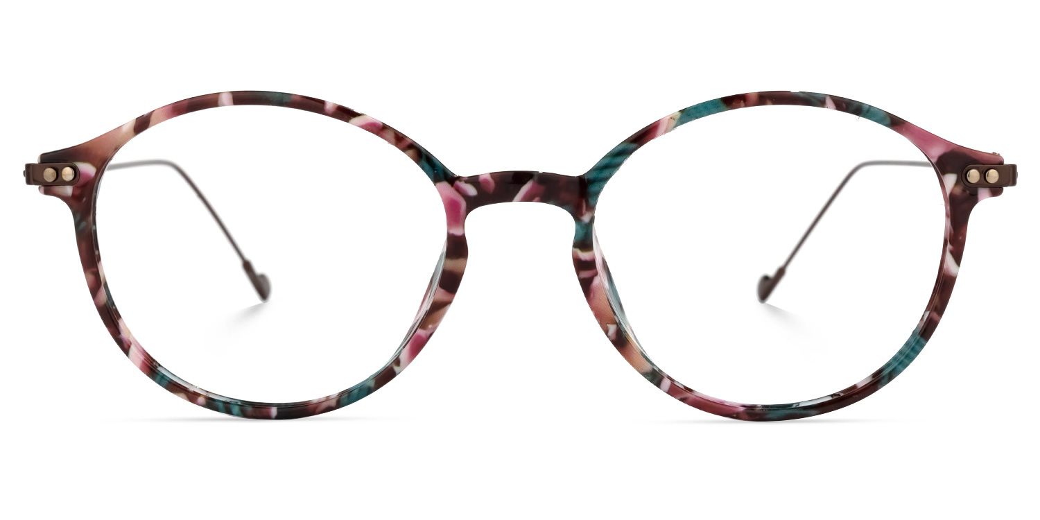 Sydnie Floral Ronde Lunettes0
