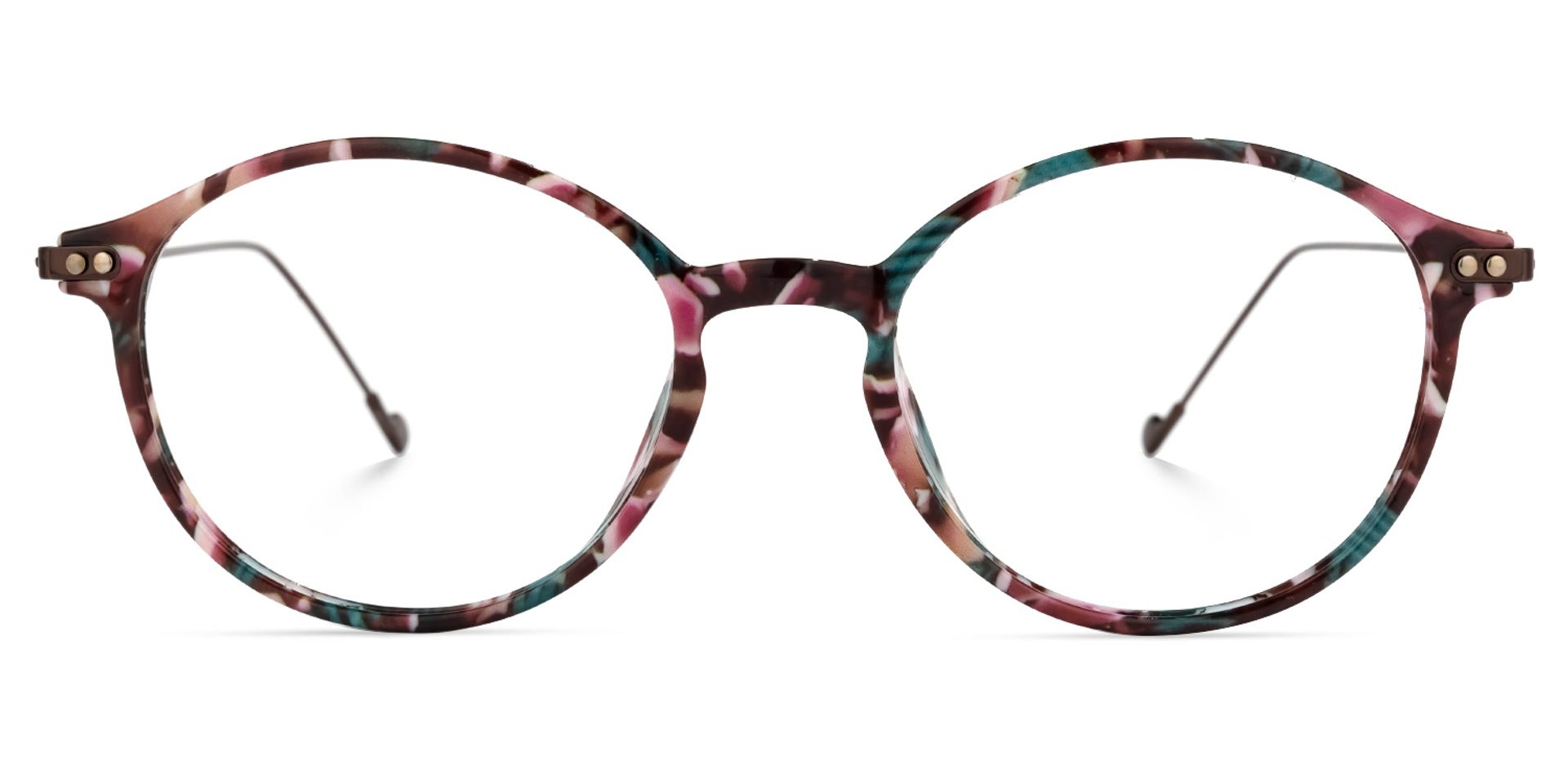Sydnie Floral Ronde Lunettes0
