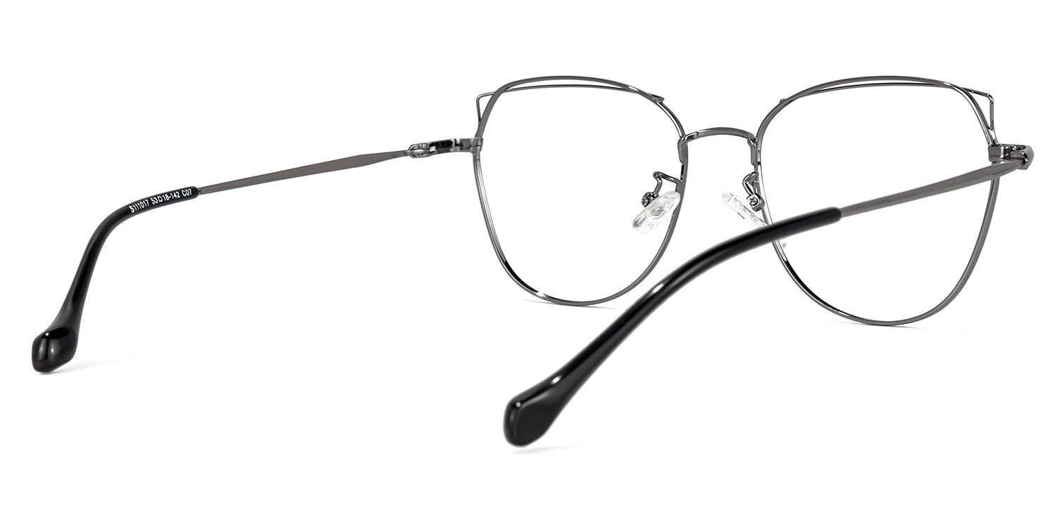 Denson Lunettes Noir Cateye3