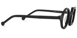 Paola Noir Géométrique lunettes3