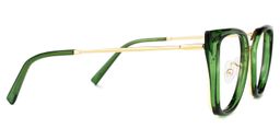 Martine Vert Carré lunettes2