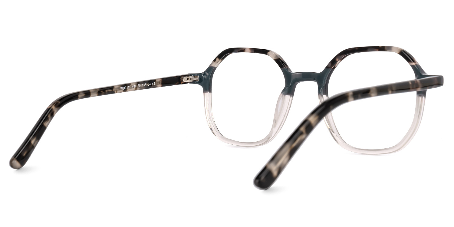 Kerry Tortue Géométrique Lunettes3