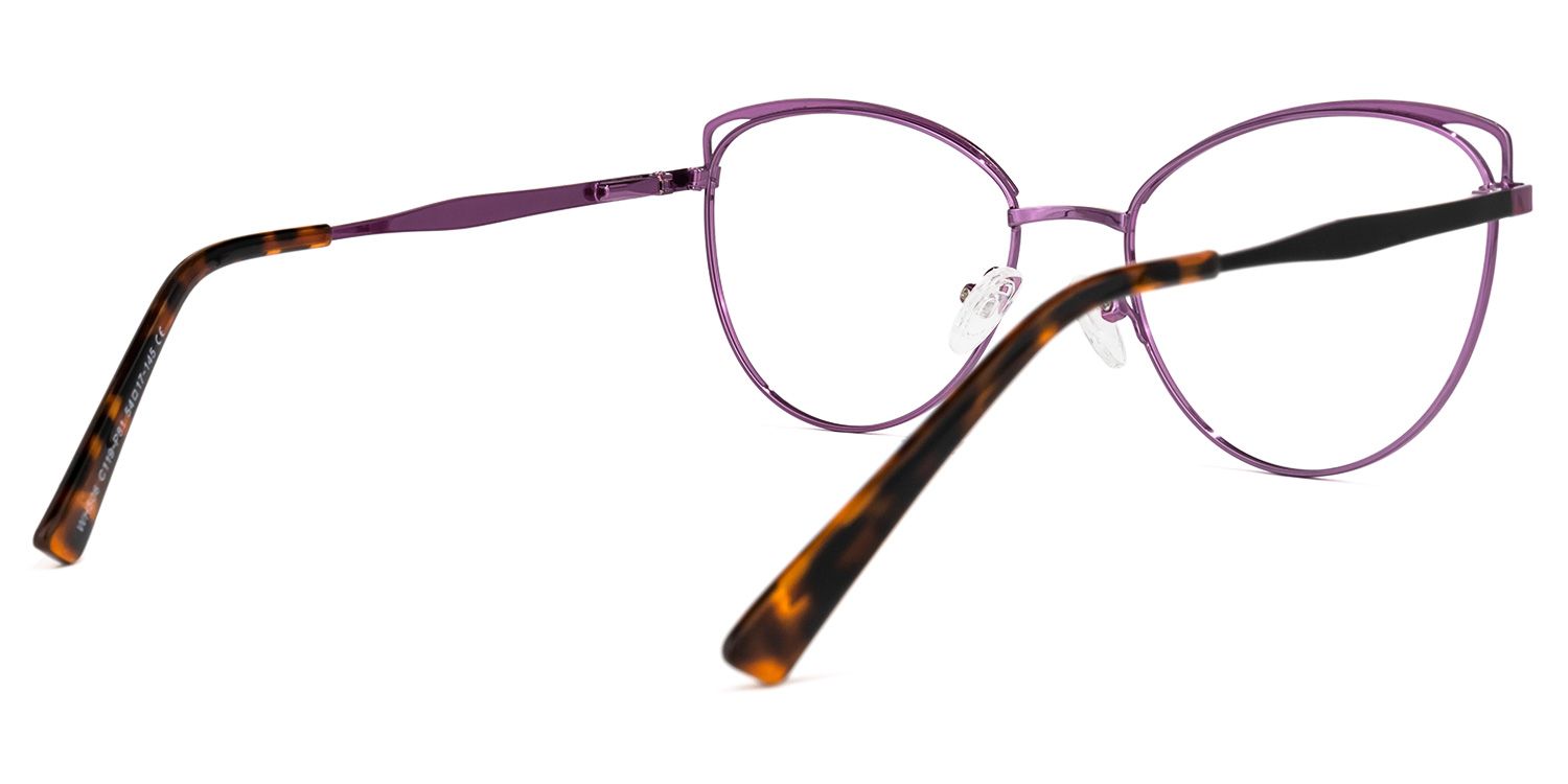 Maura Violet Cateye Lunettes2