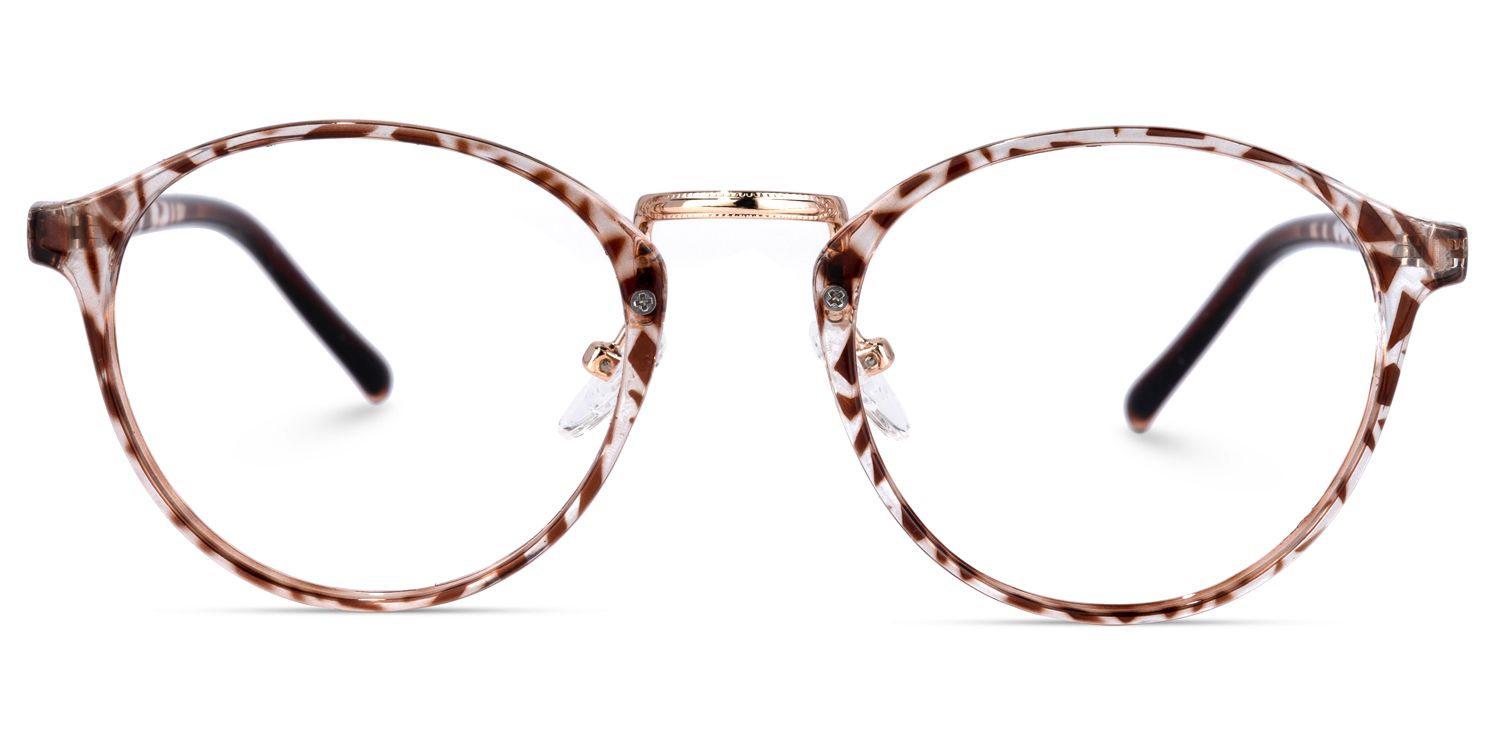 Udale Lunettes rondes Marron Tortoise0