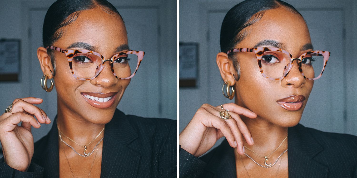 Chandrikar Rose Floral Cateye Lunettes2