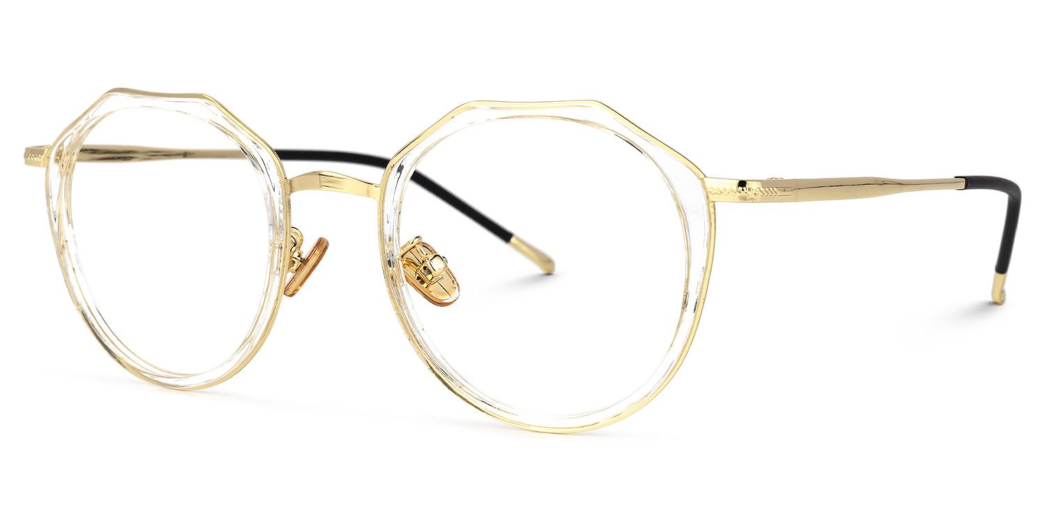 Helewise Cristal Géométrique Lunettes1